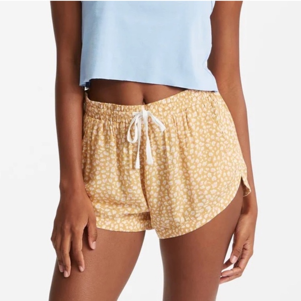 Billabong Road Trippin printed crinkle shorts